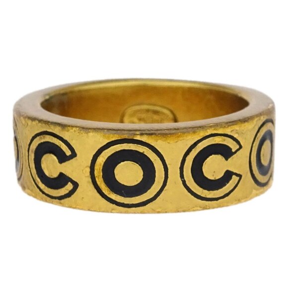 Chanel Ring Gold #53 01A 144853 - Picture 1 of 4
